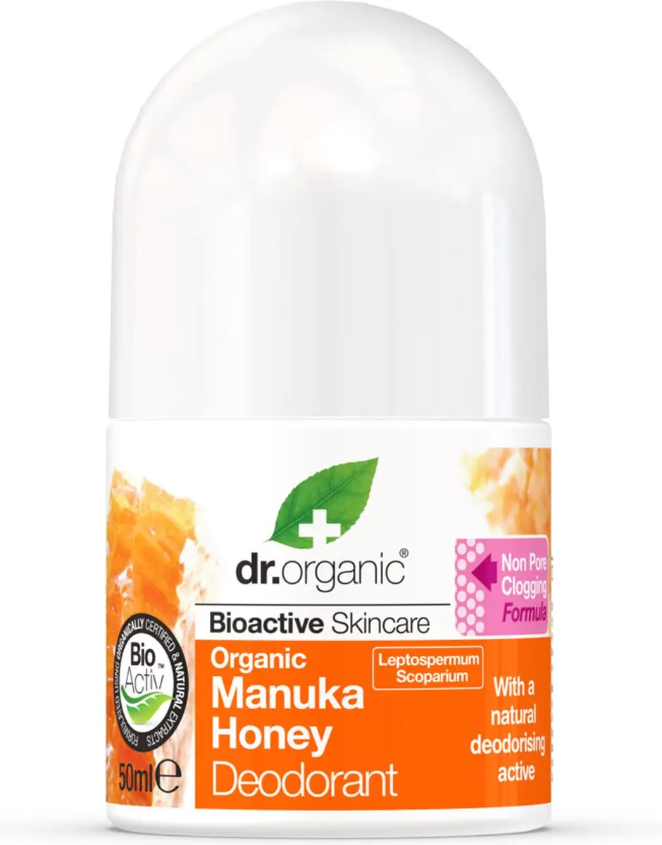 Dr. Organic Manuka Honey Deodorant Roller 50ml