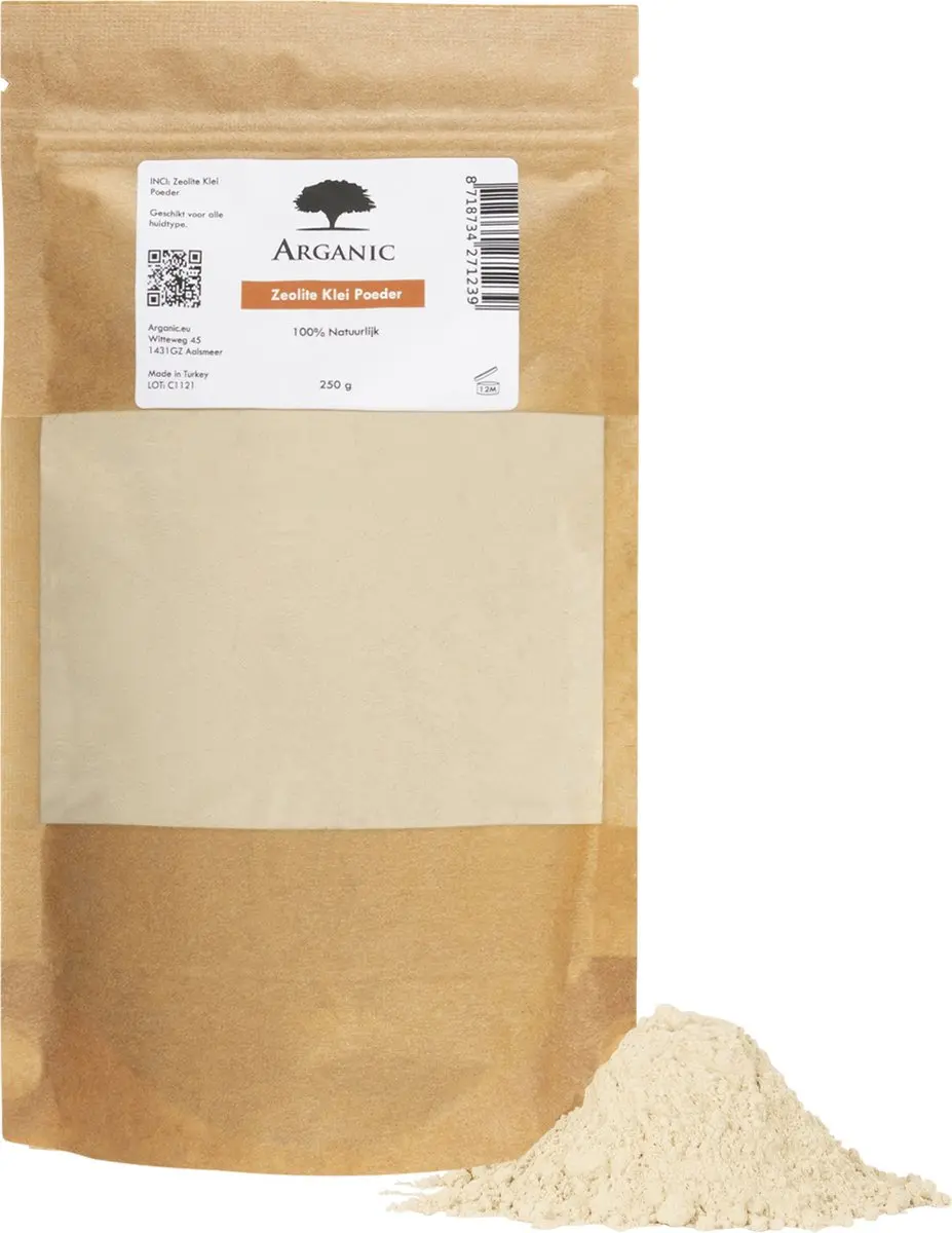 Arganic Zeoliet Poeder 250g - Beige