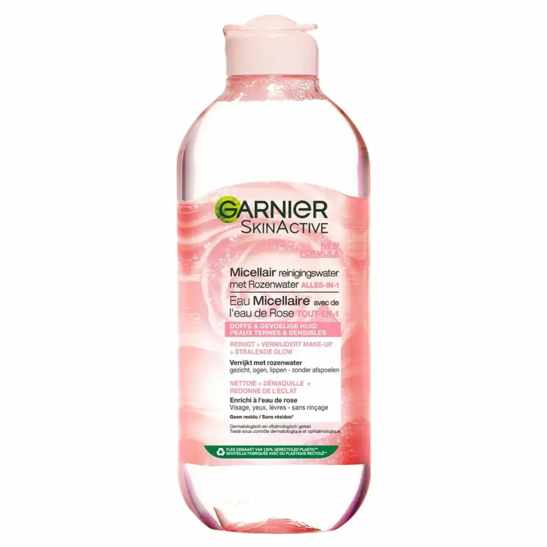 Garnier SkinActive Micellair Reinigingswater Rozenwater 400ml - 15 Stuks