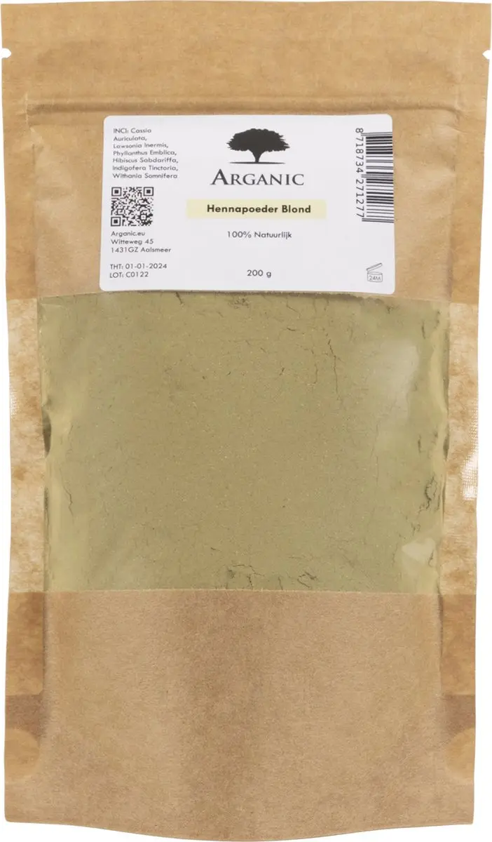 Arganic Blonde Henna 200g