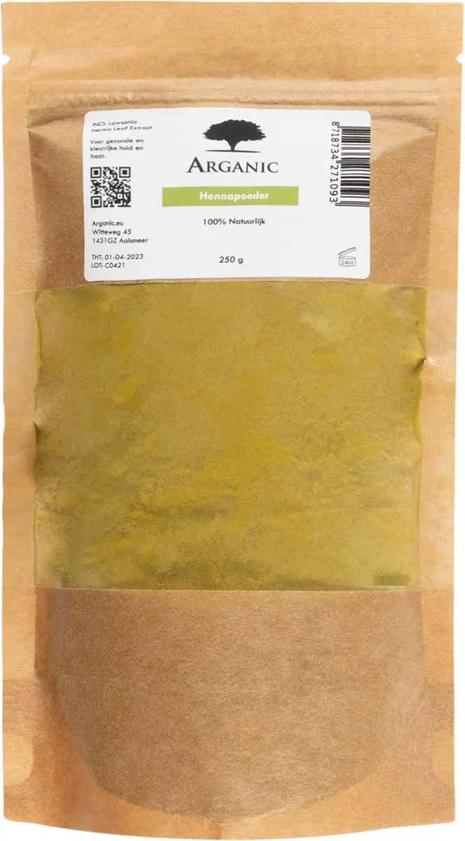 Arganic Hennapoeder 200g