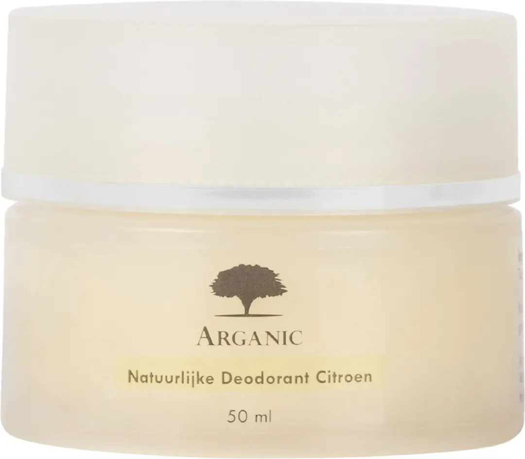 Arganic Natuurlijke Deodorant Citroen 50g