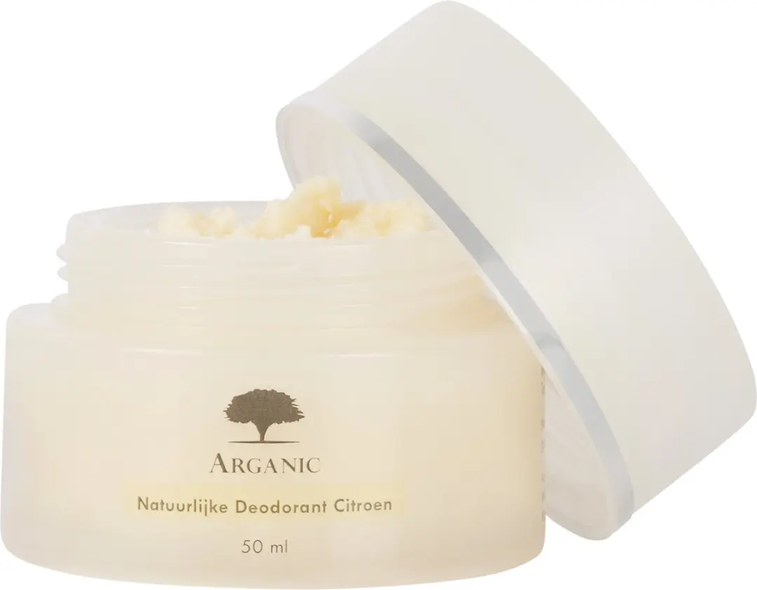 Arganic Natuurlijke Deodorant Citroen 50g