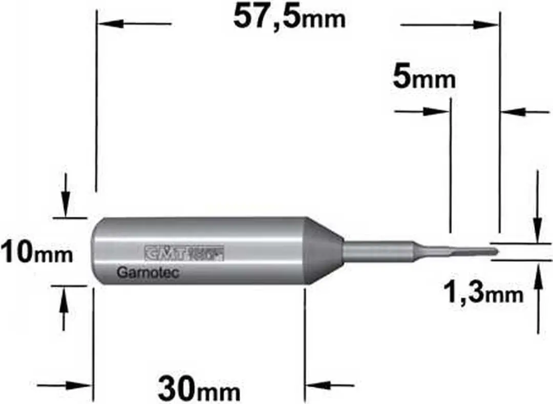 CMT Drevelboor Links & Rechts 1.3mm