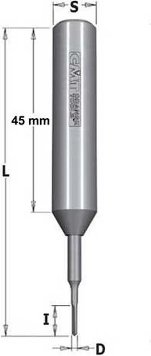 CMT Drevelboor Links & Rechts 1.3mm - Hout