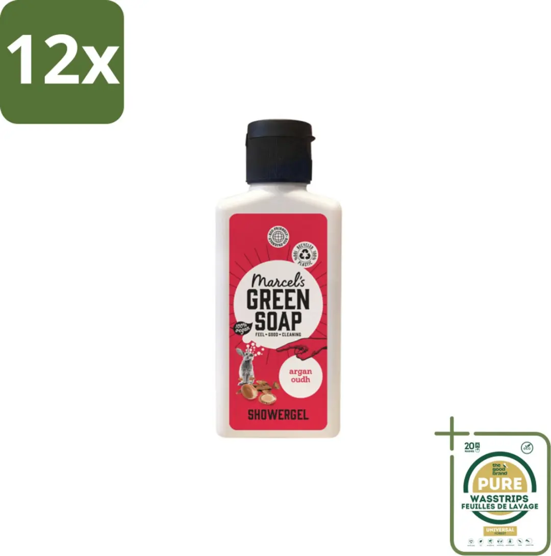 Marcel's Green Soap Douchegel Argan & Oudh Mini 100ml