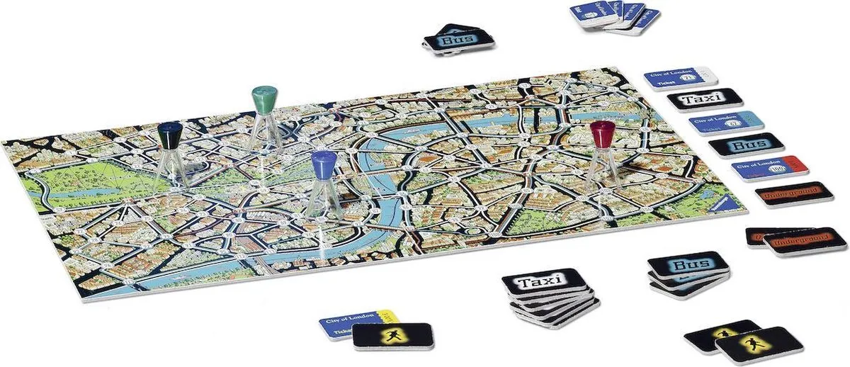 Ravensburger Scotland Yard Pocketspel - 2-4 Spelers