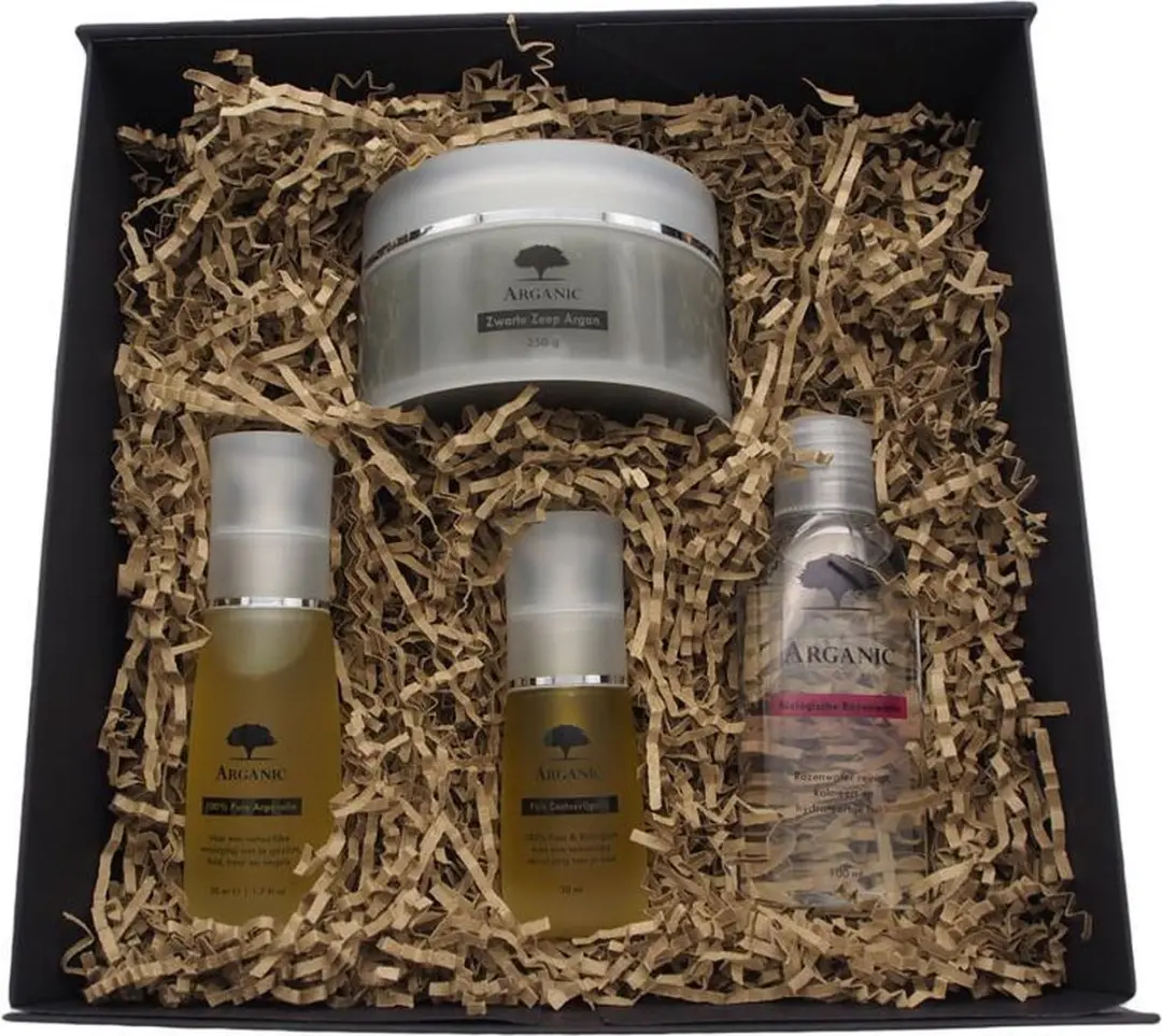 Arganic Gezichtsverzorging Cadeaupakket - 430ml - 4 Stuks