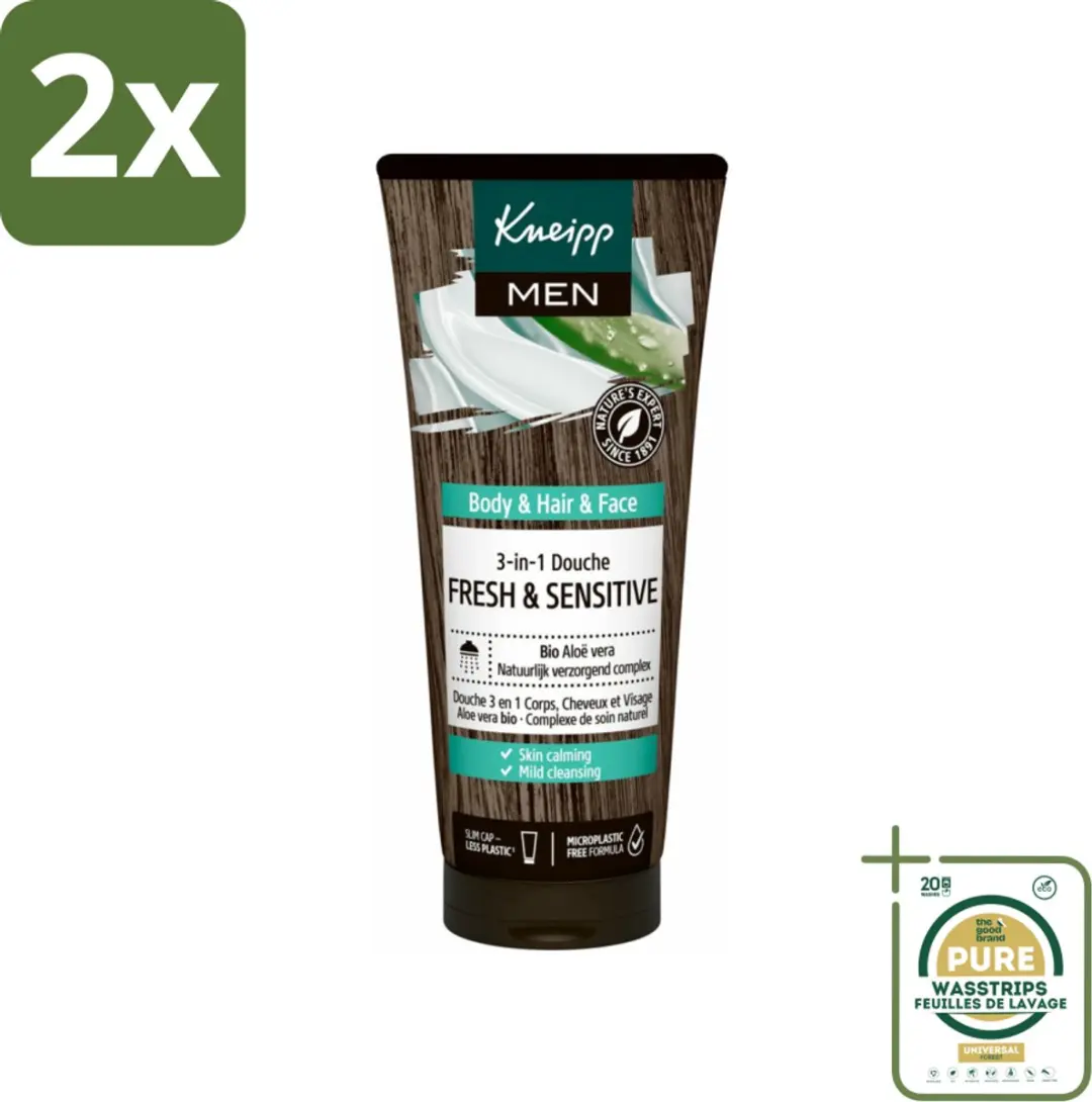 Kneipp Men Fresh & Sensitive Shampoo & Douche 200ml