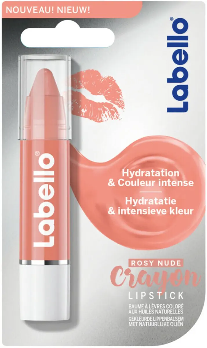 Labello Crayon Lipstick Rosy Nude 3.3ml