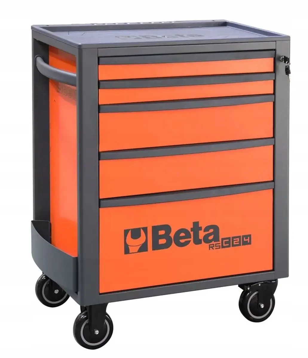 Beta Gereedschapswagen RSC24 - 5 Lades Staal Rood