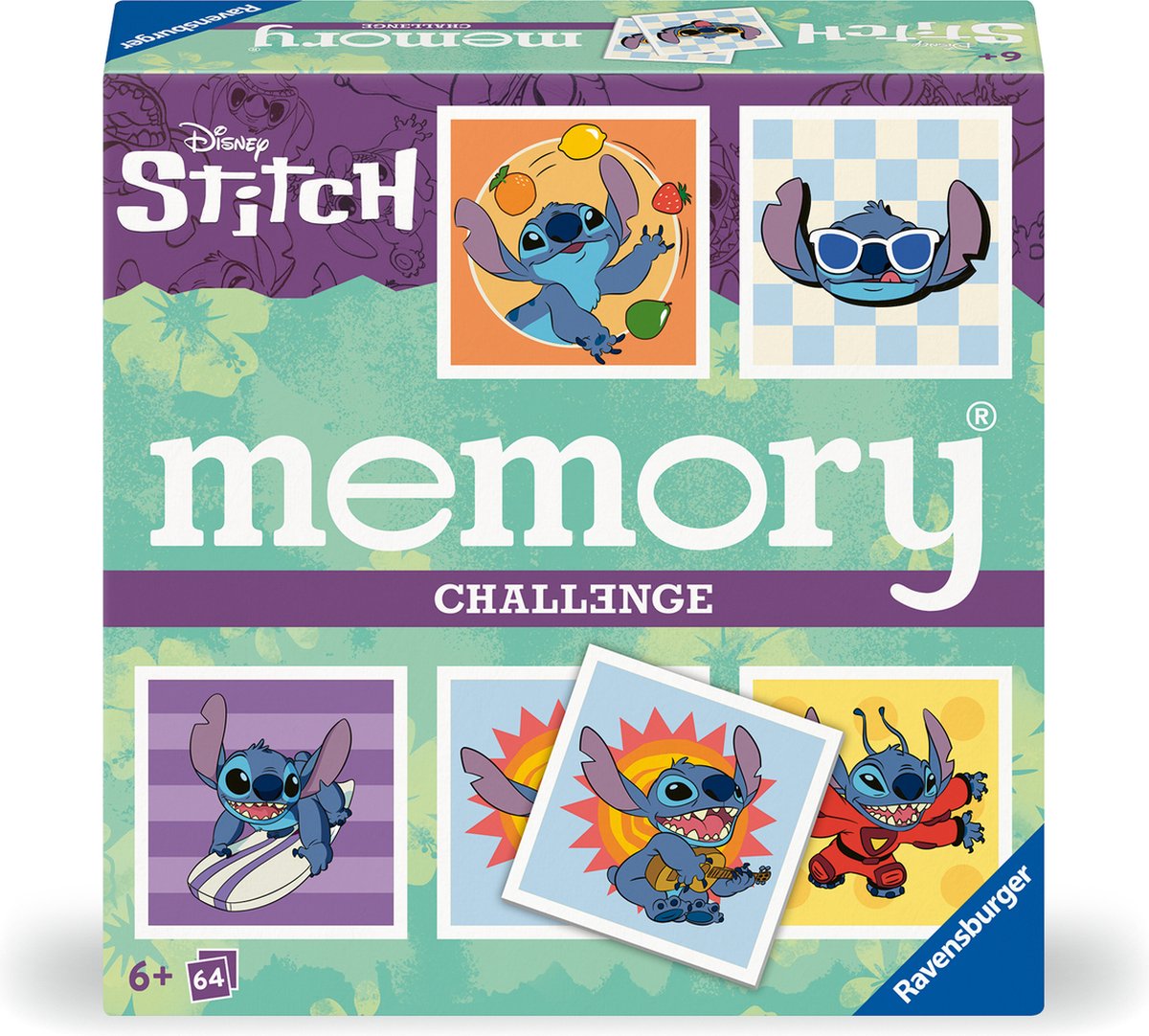 Ravensburger - memory® Stitch - Geheugenspel - Vanaf 4 jaar