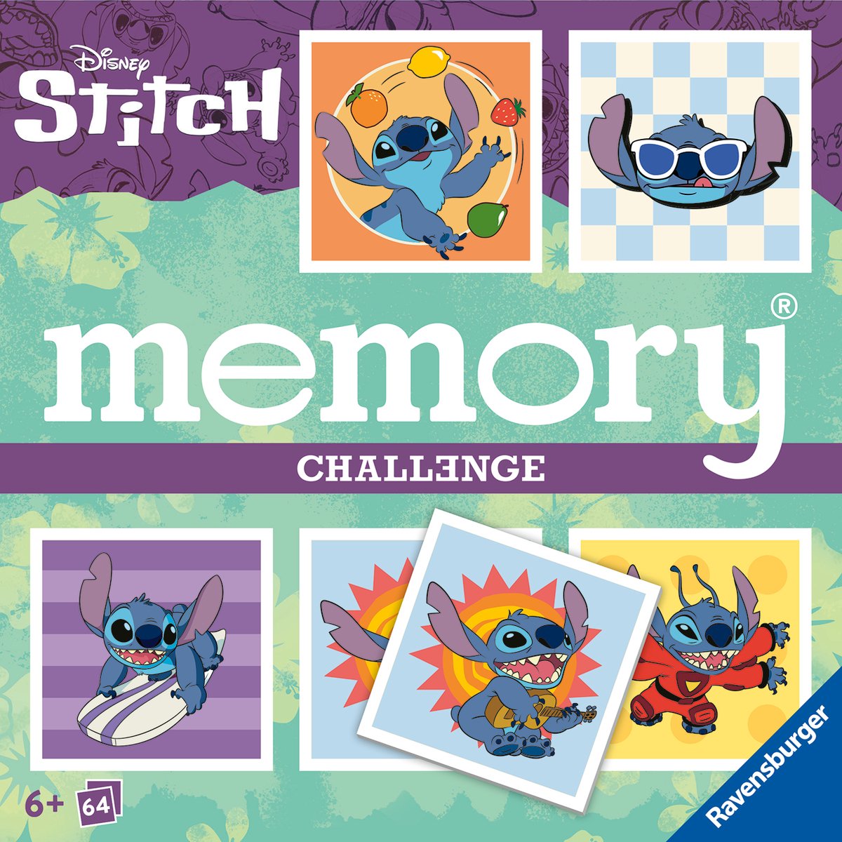 Ravensburger - memory® Stitch - Geheugenspel - Vanaf 4 jaar
