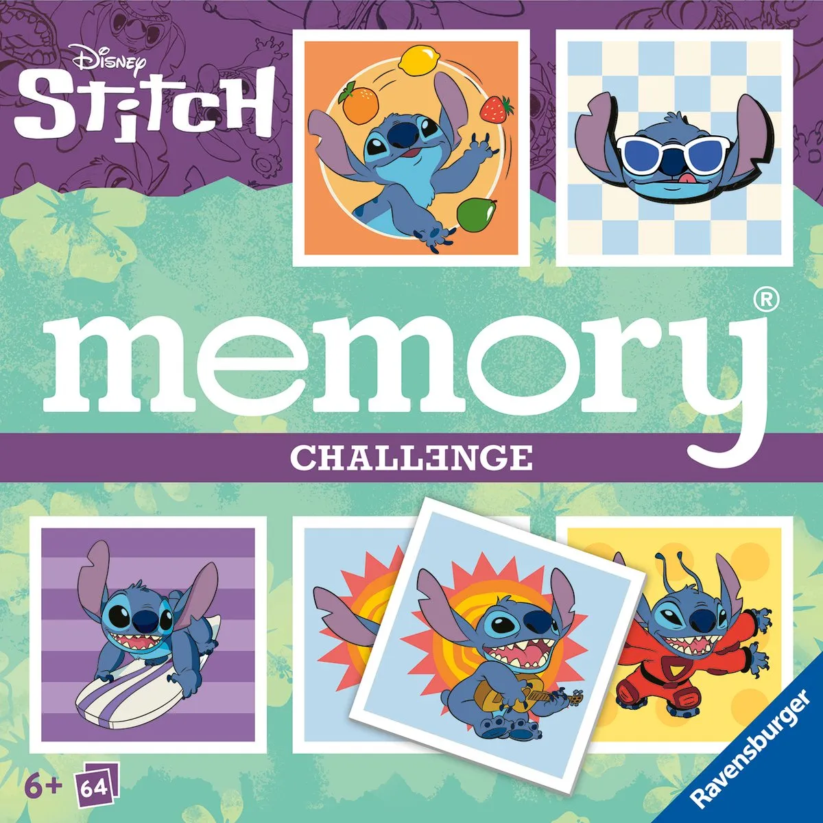 Ravensburger Memory Stitch 24697 - Geheugenspel - 2-4 Spelers