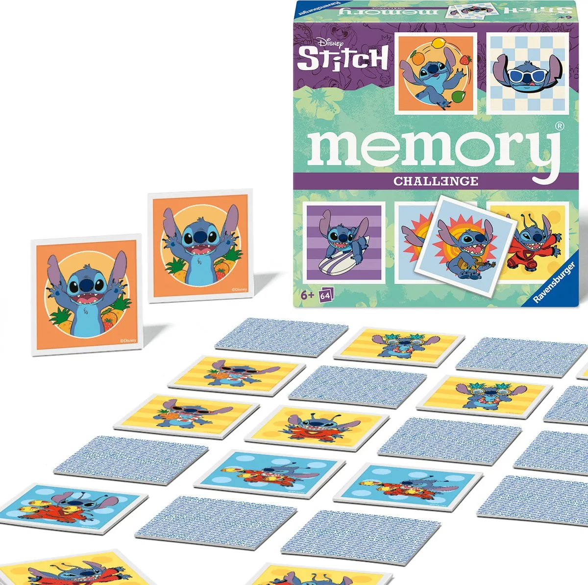 Ravensburger Memory Stitch 24697 - Geheugenspel - 2-4 Spelers