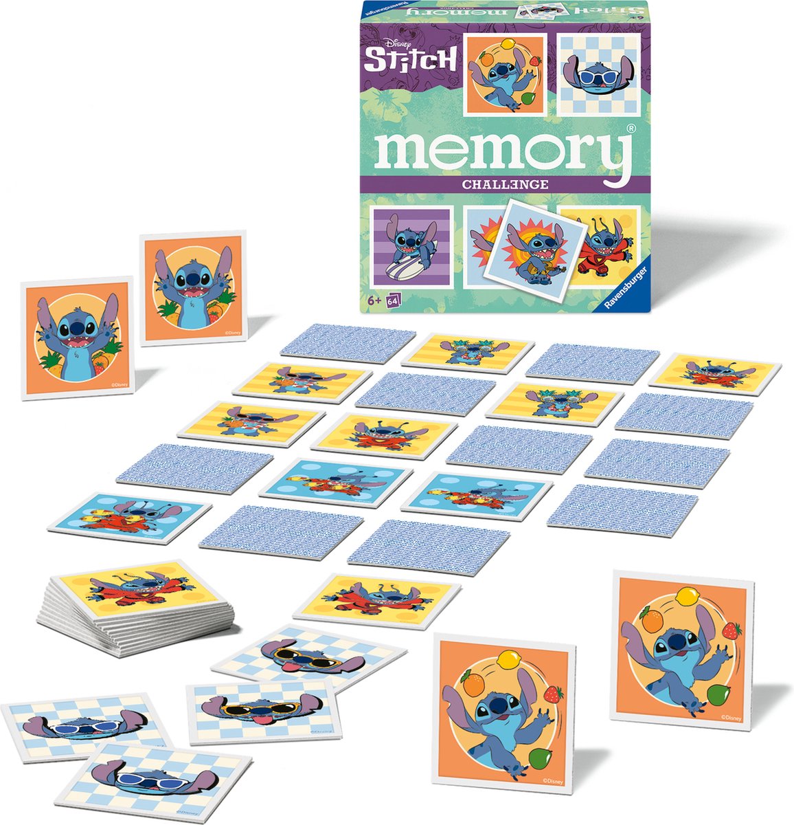 Ravensburger - memory® Stitch - Geheugenspel - Vanaf 4 jaar