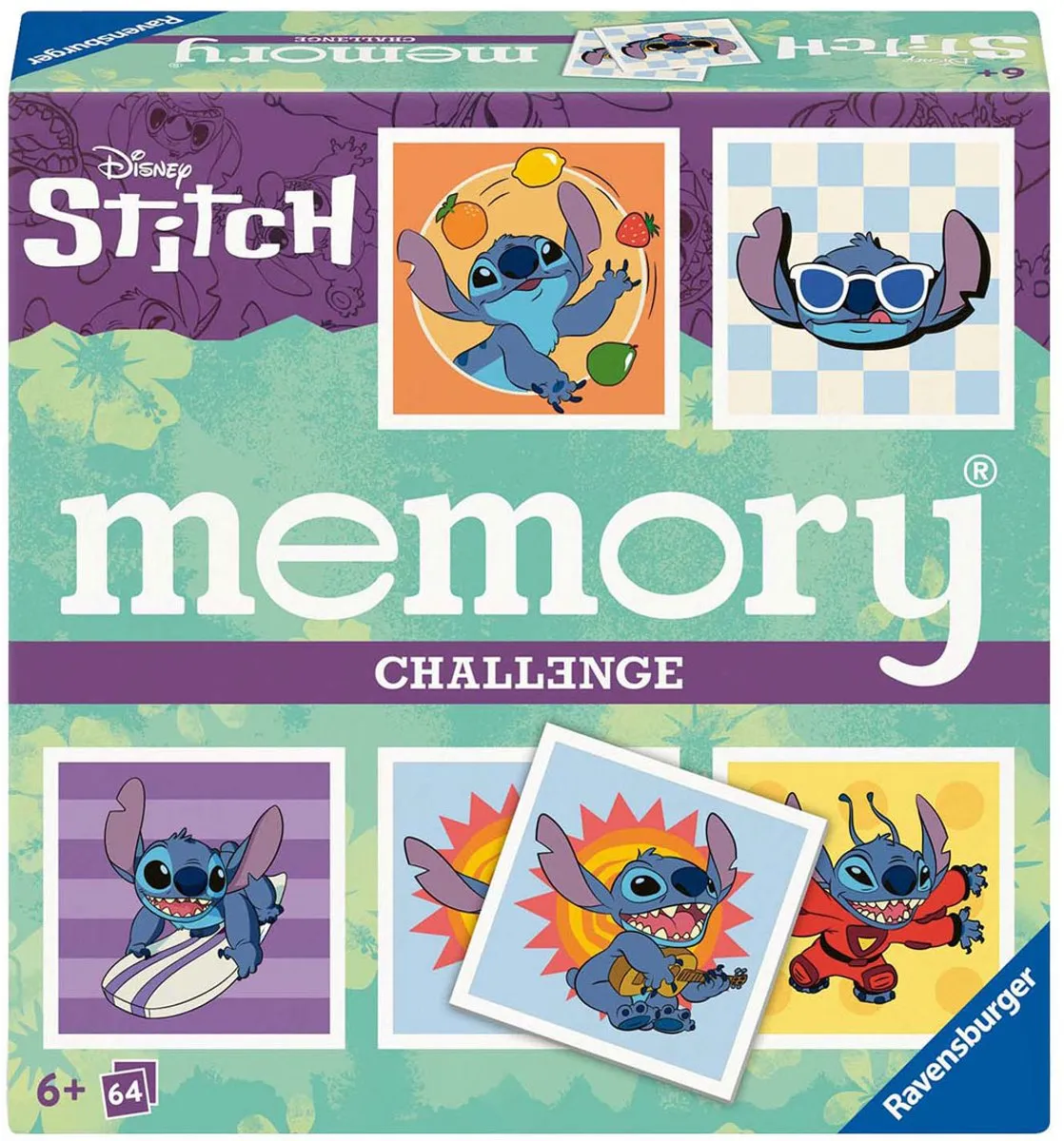 Ravensburger Memory Stitch 24697 - Geheugenspel - 2-4 Spelers - afbeelding 6 van 6
