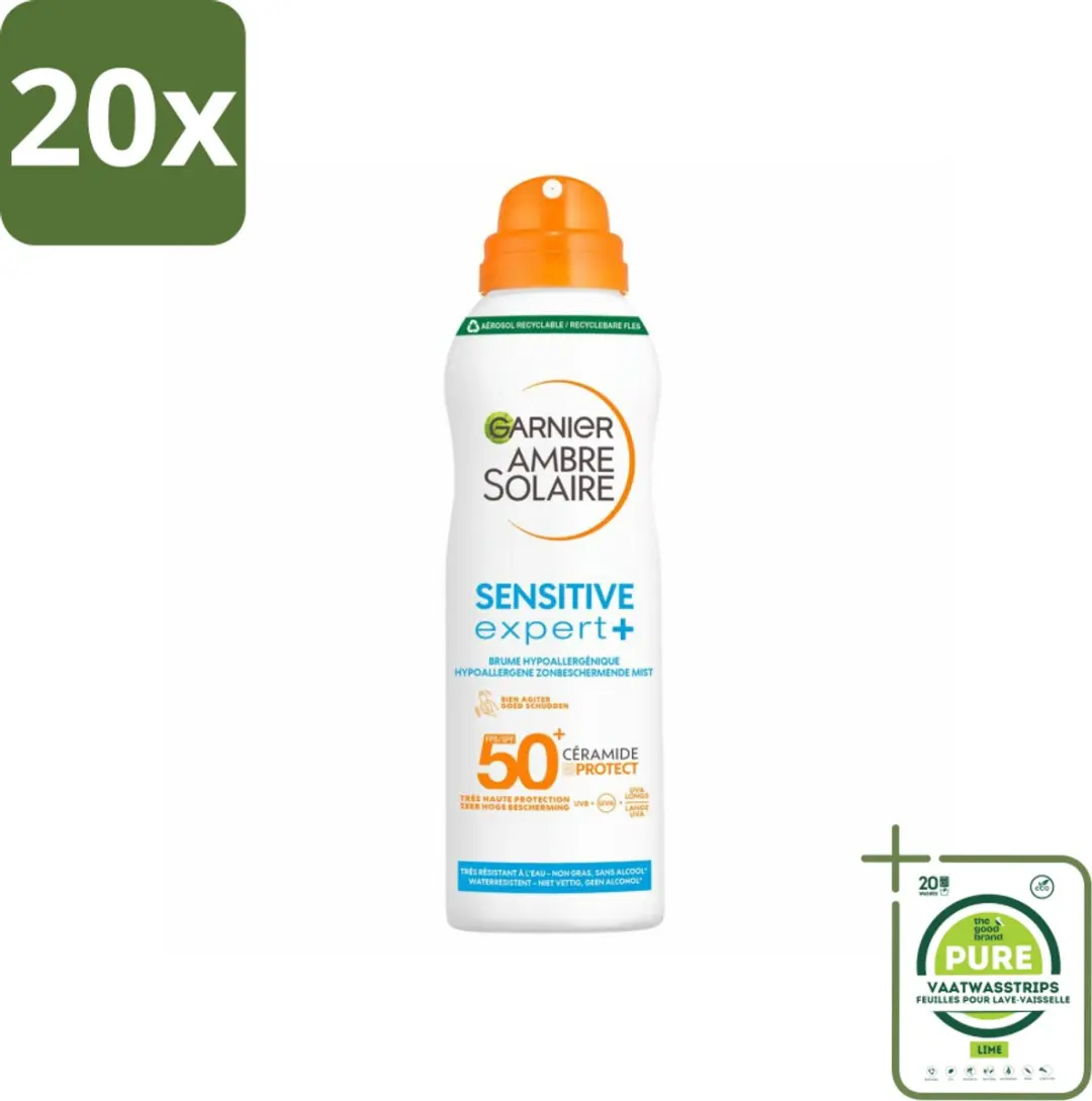 Garnier Ambre Solaire Mist Spray Sensitive Expert+ SPF 50+