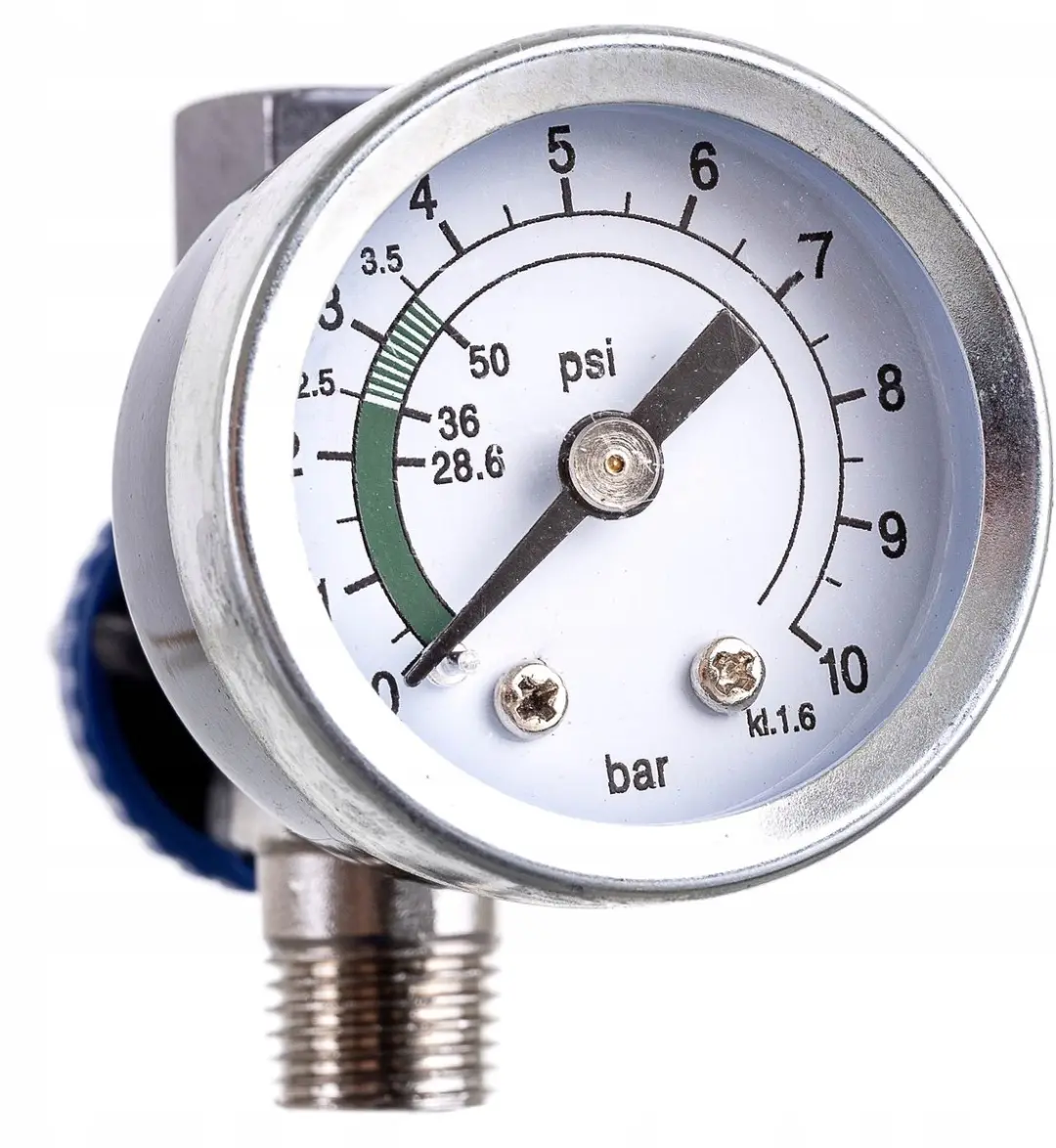 Technic Drukregelaar met Manometer 1/4"