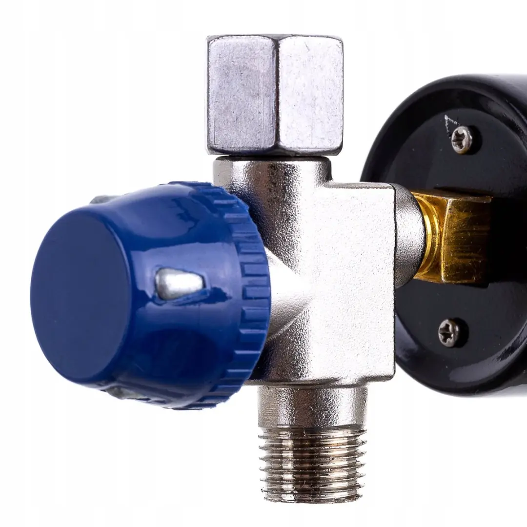 Technic Drukregelaar met Manometer 1/4"