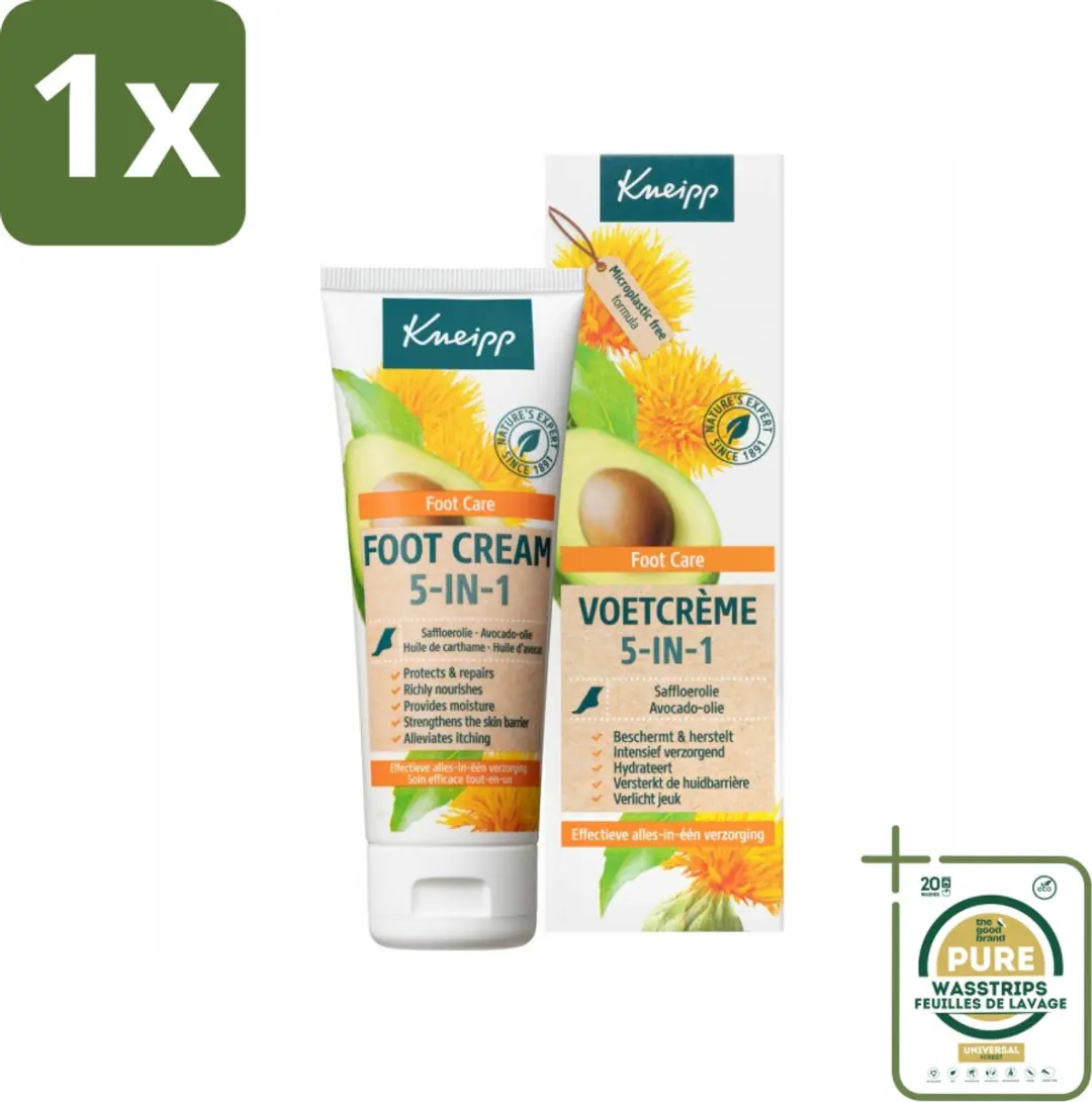 Kneipp Voetcrème 5-in-1 75ml