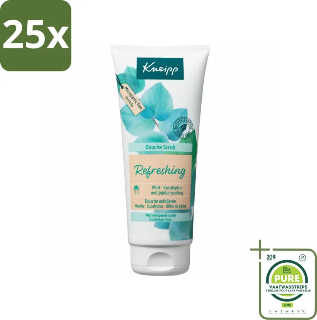 Kneipp Douche Scrub Mint & Eucalyptus 200ml
