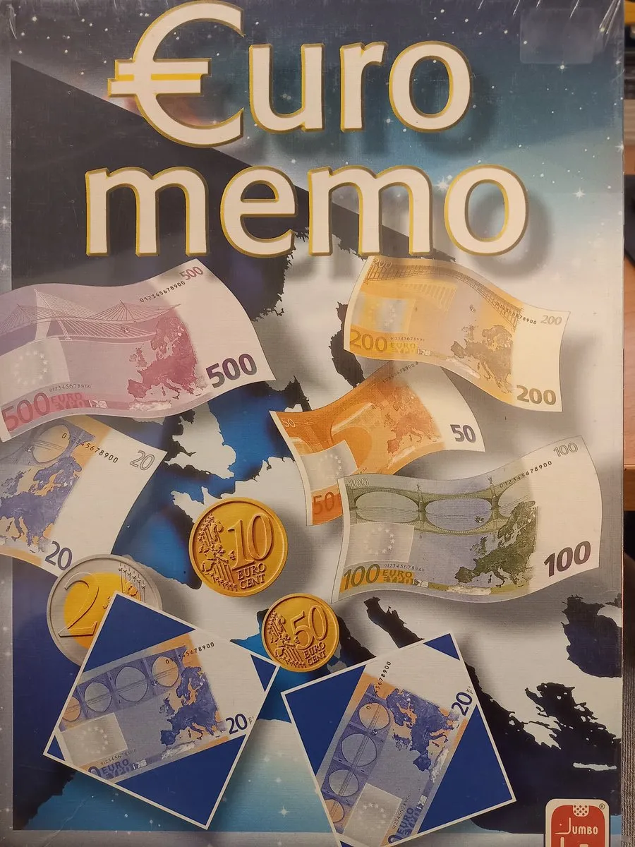 Jumbo Euro Munten en Biljetten Spel