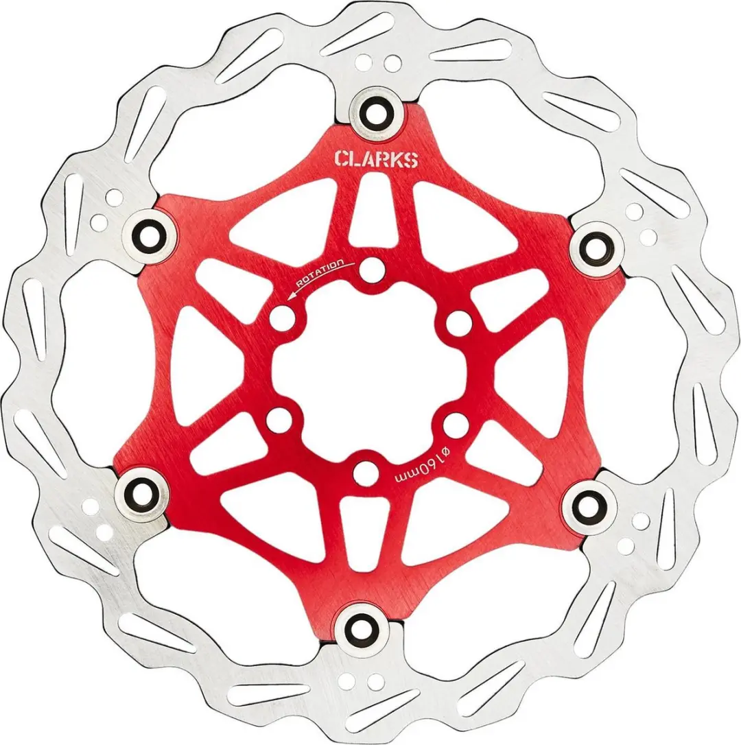 Clarks Lightweight Disc-Rotor 6-voudig 180mm