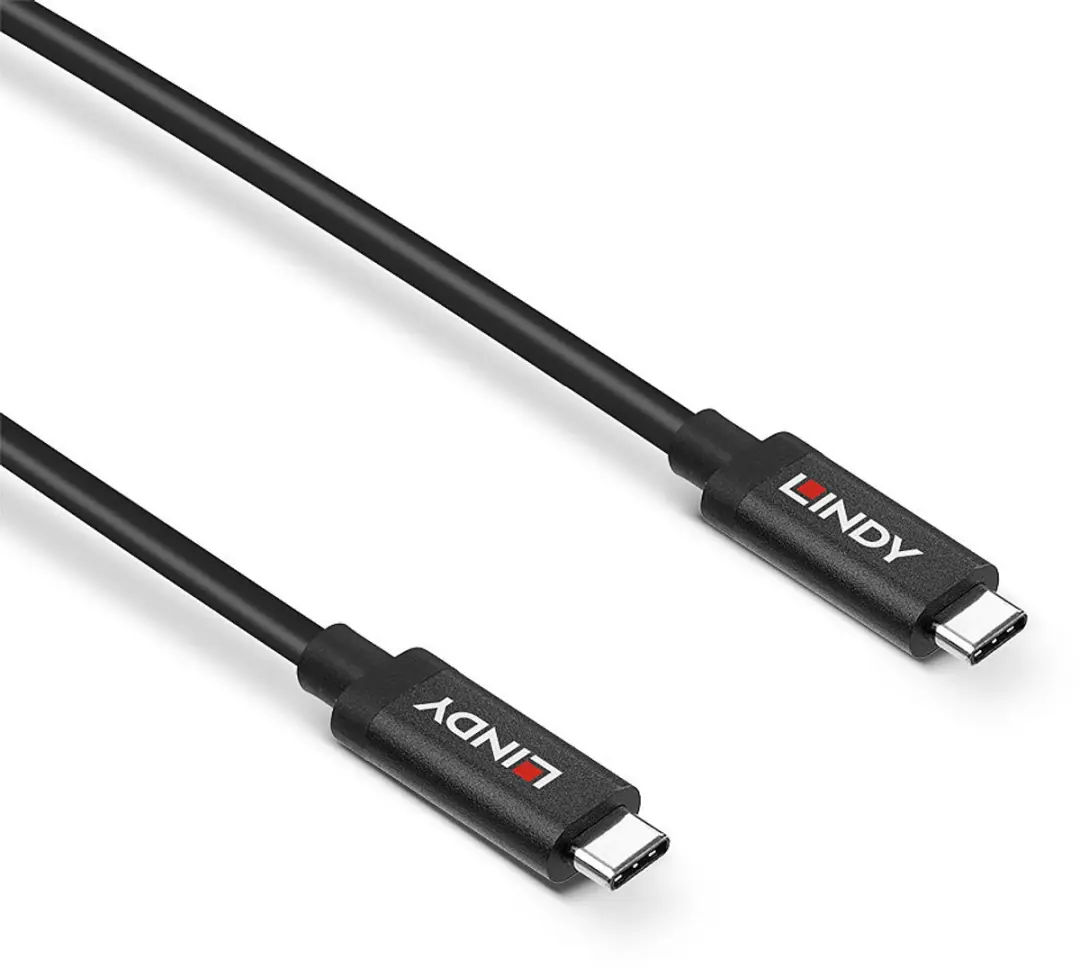 Lindy 43308 USB 3.2 Gen2 USB-C Kabel 5m - Zwart