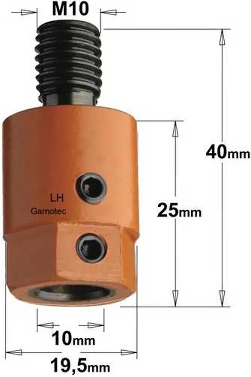 CMT Boorhouder Links - Hout