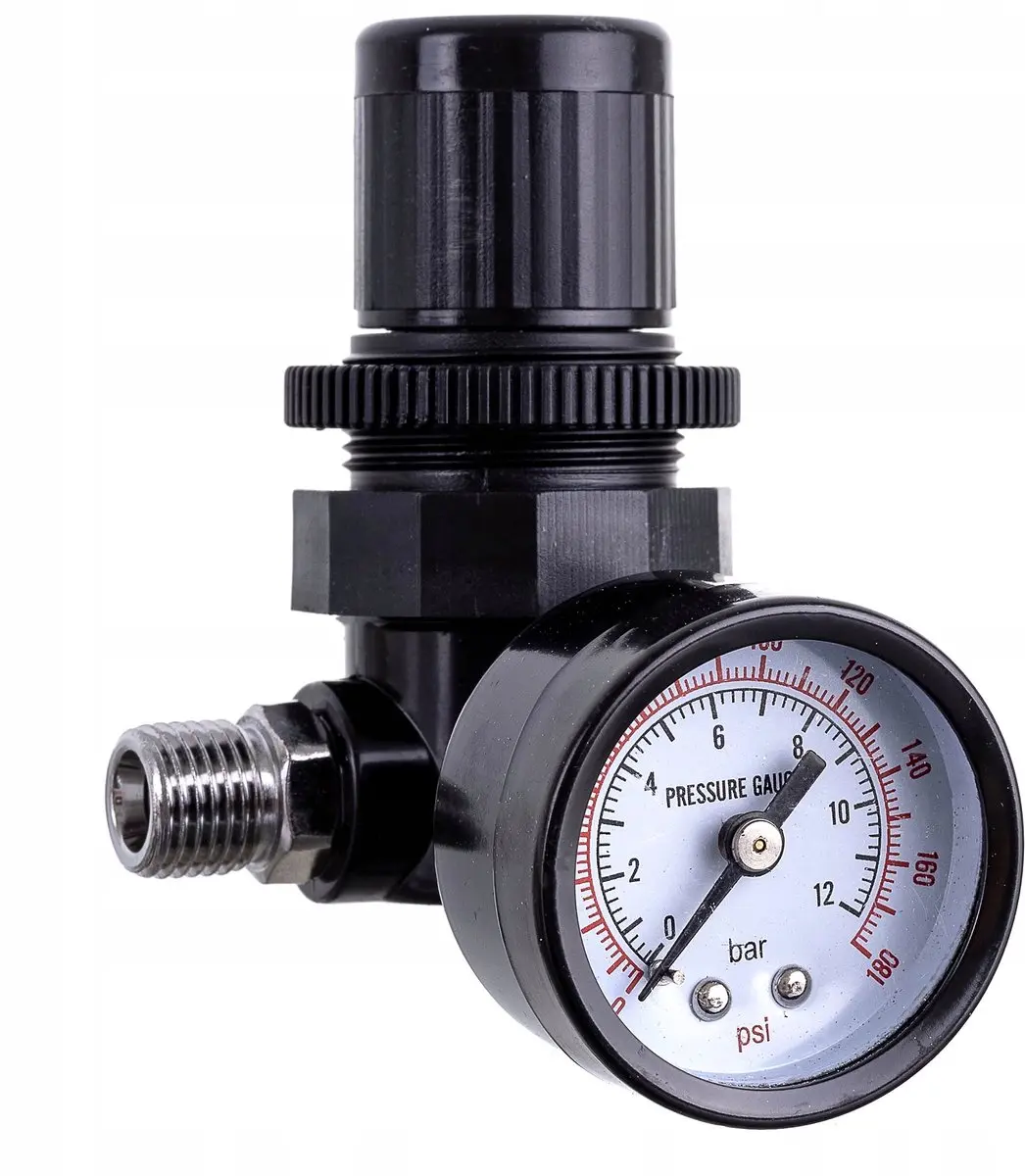 Technic Membraan Drukregelaar Pneumatisch 1/4" - met Manometer