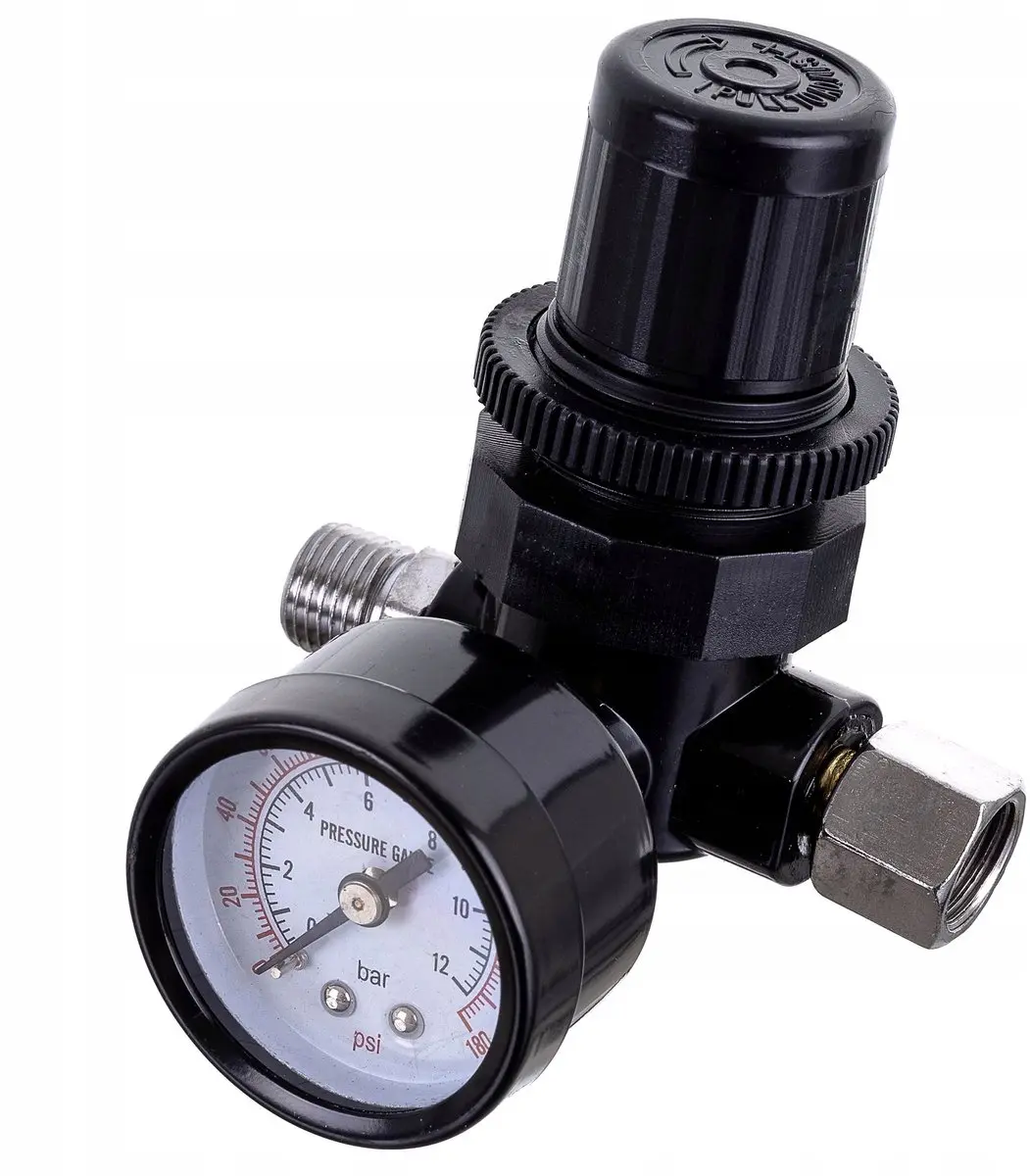 Technic Membraan Drukregelaar Pneumatisch 1/4" - met Manometer