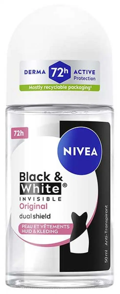 NIVEA Black & White Invisible Roll-on 50ml