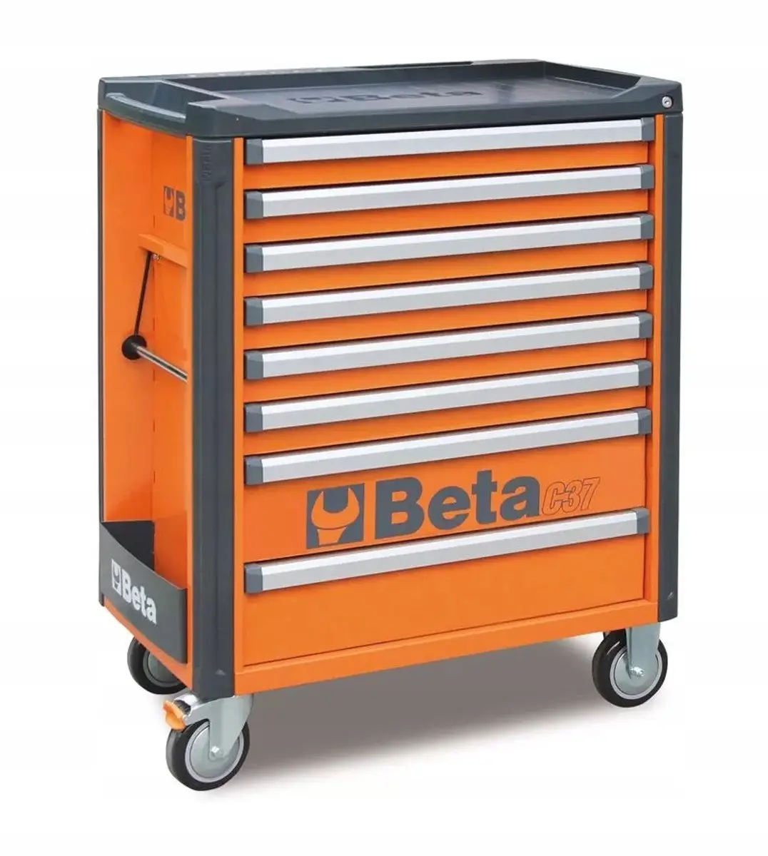 Beta Gereedschapswagen 8 Laden - Staal Rood
