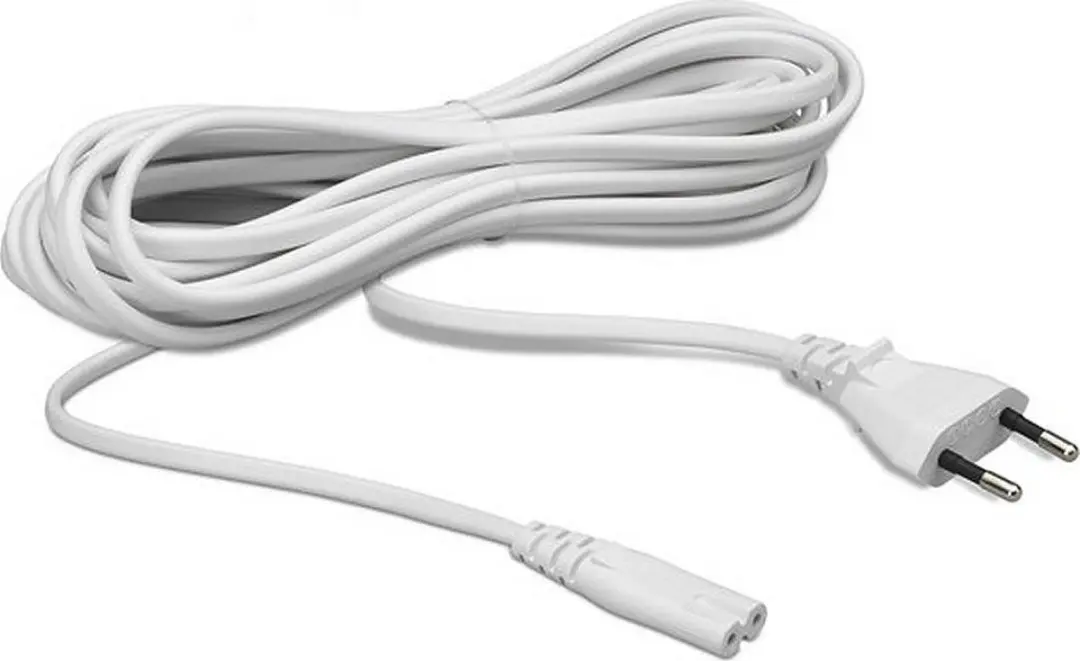 Flexson Sonos 5m Rechte Stroomkabel Wit