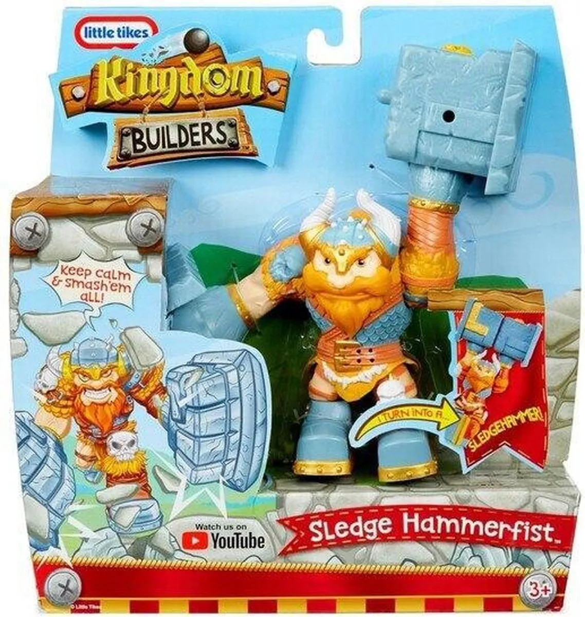 Little Tikes Kingdom Builders Sledge Hammerfist - Multi