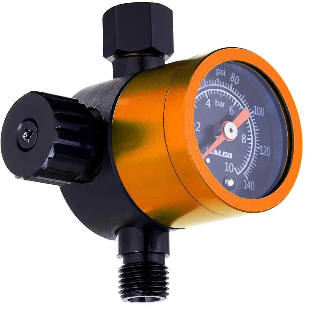 Technic Membraan Drukregelaar 1/4" met Manometer
