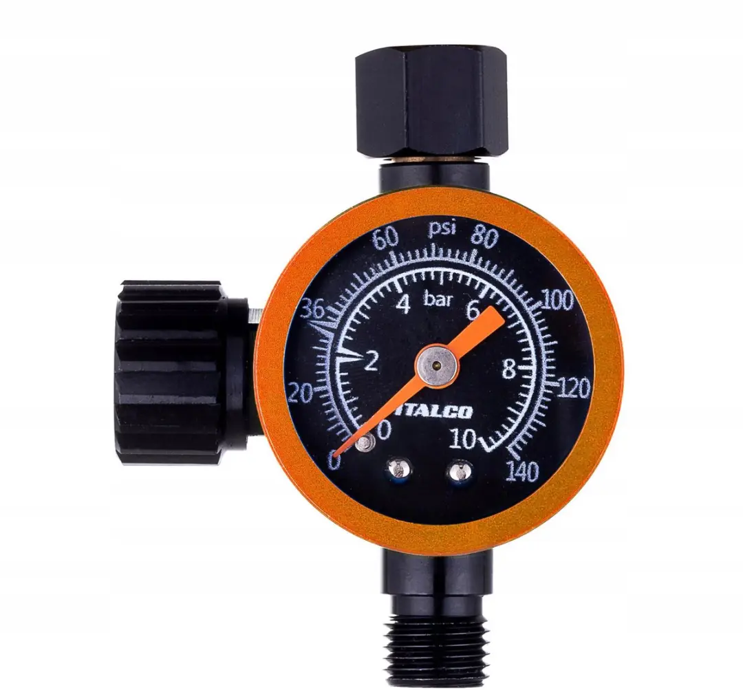 Technic Membraan Drukregelaar 1/4" met Manometer