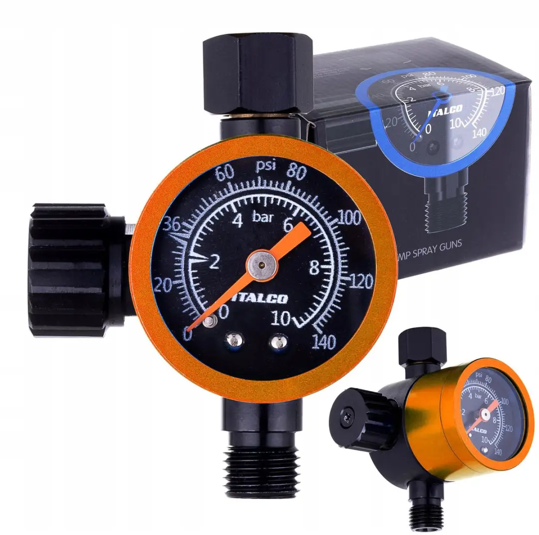 Technic Membraan Drukregelaar 1/4" met Manometer