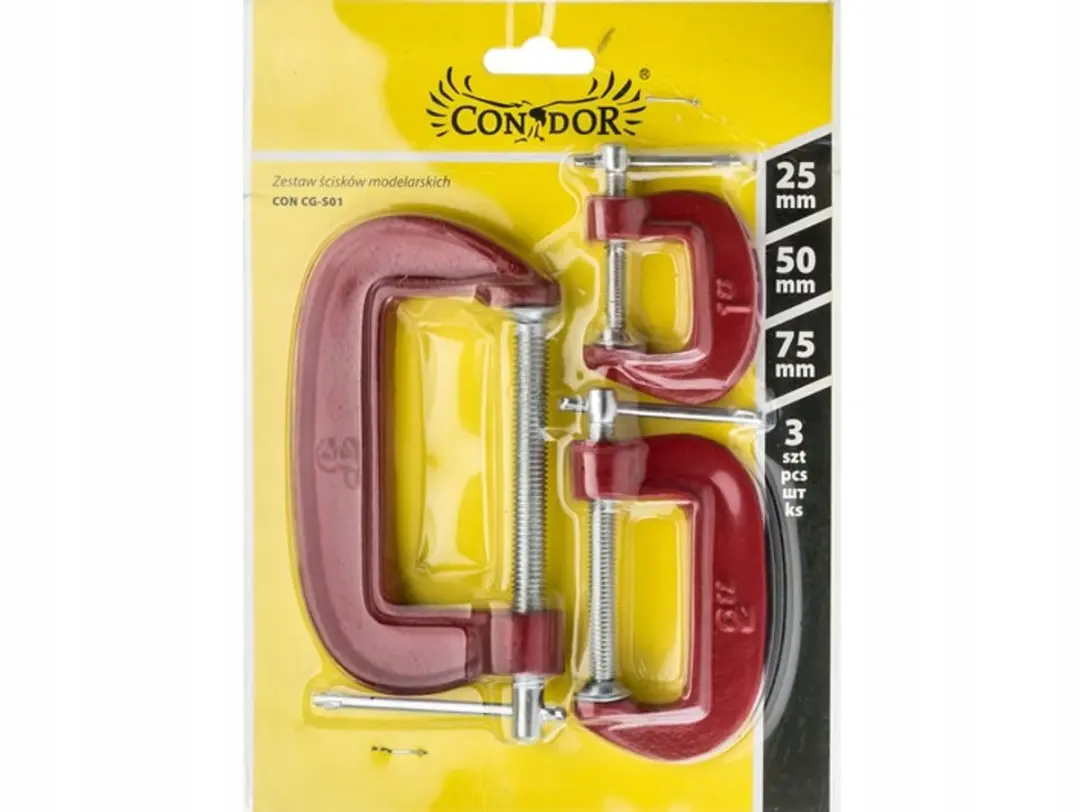 Condor G Klemmenset 1-3 inch - 3 Stuks
