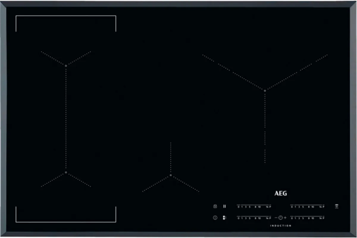 AEG IKE84445FB Flexinductieplaat 80cm - 4 Zones - Zwart
