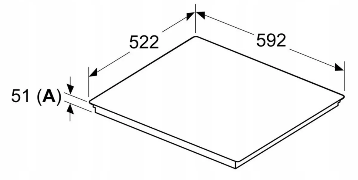 Bosch PVS61RHB1E Inductiekookplaat 60cm - 4 Zones - Zwart