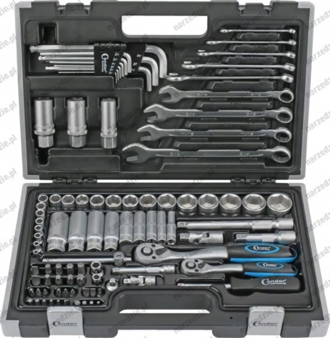 Condor 92-delige Doppenset 1/4" & 3/8"
