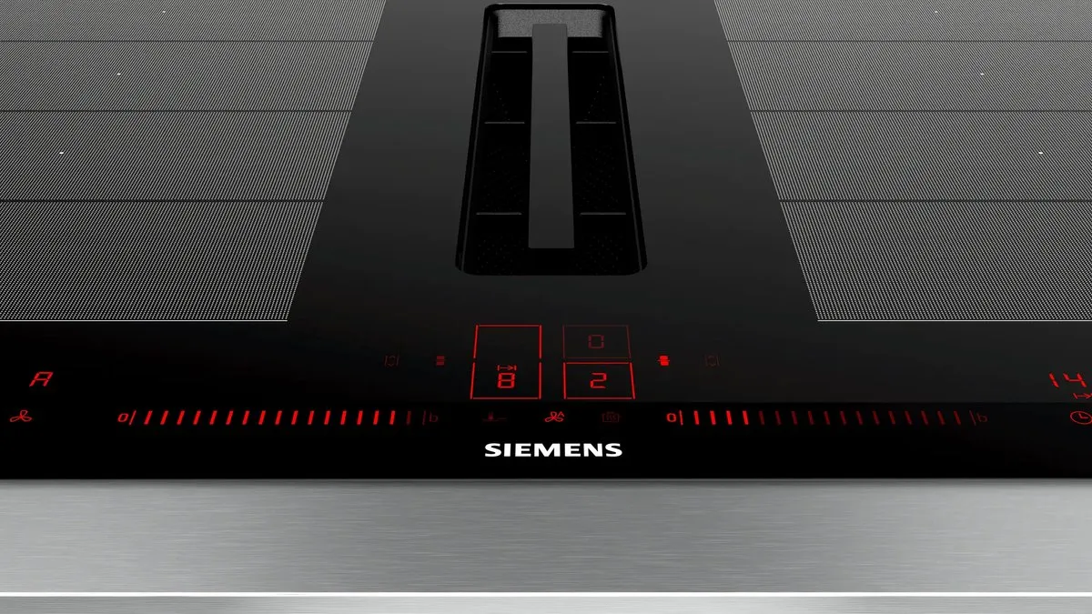 Siemens iQ700 EX875LX57E Inductiekookplaat 80cm - 4 Zones - Zwart