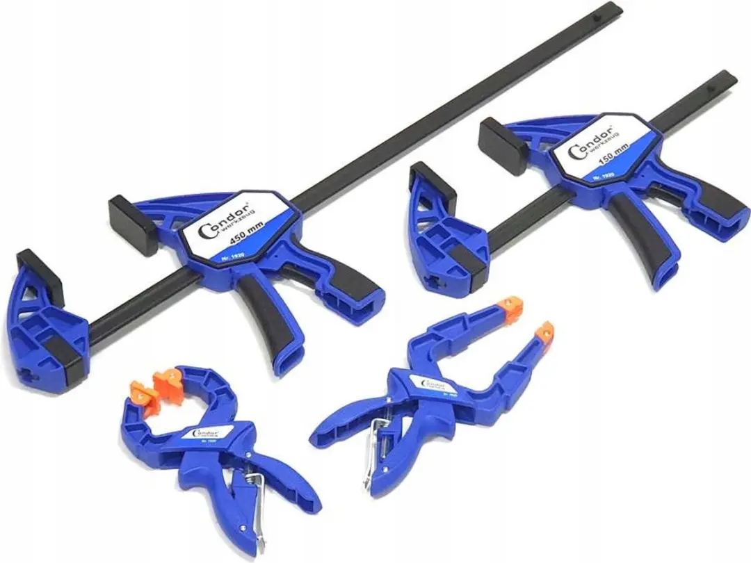 Condor Werkbankklemmen Set 22 Stuks