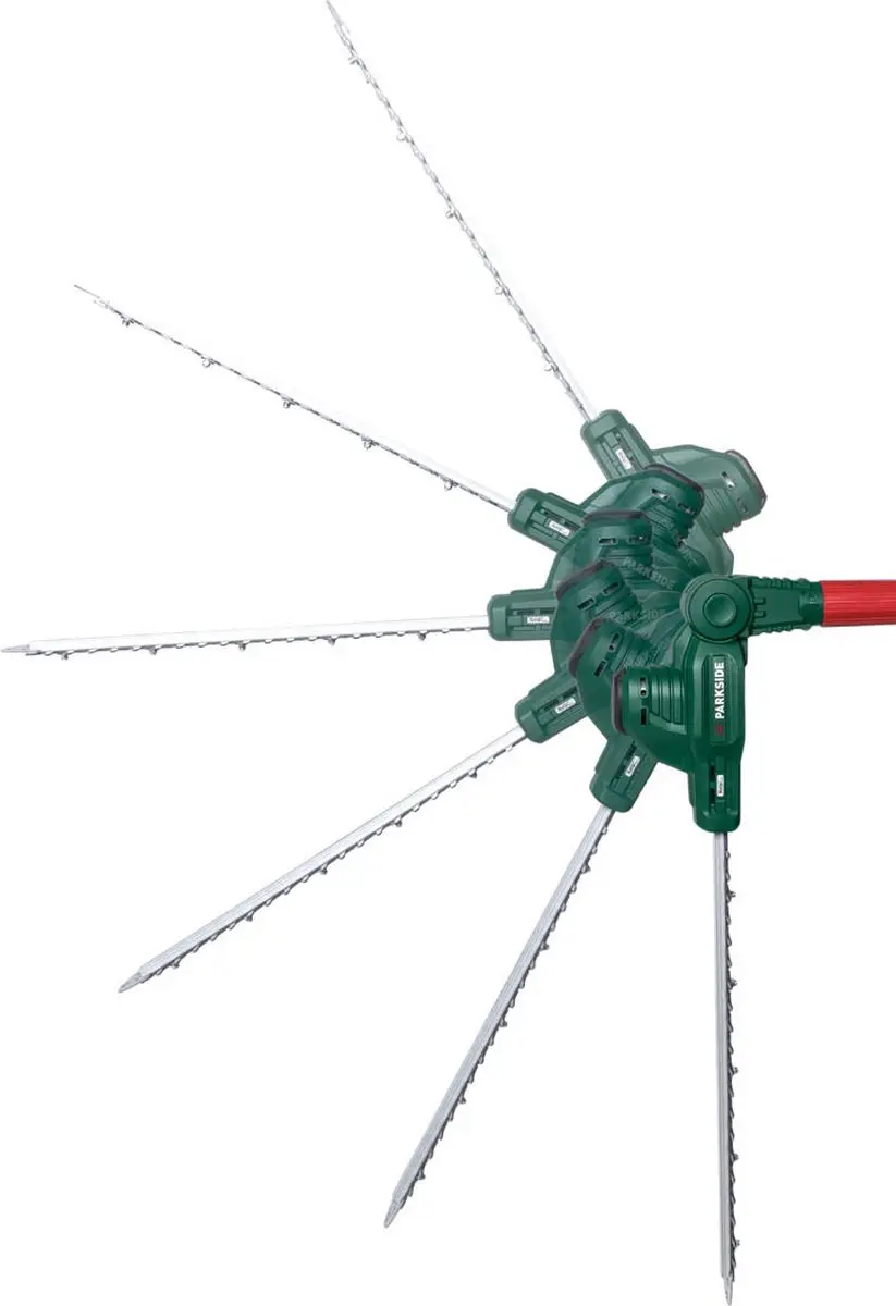 Parkside Telescopische Accu Heggenschaar 20V - 41cm - afbeelding 5 van 6