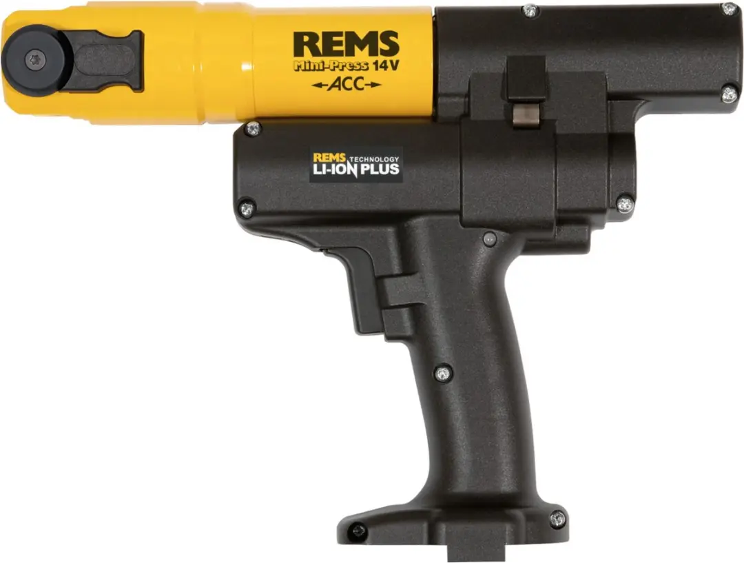 REMS Mini-Press Perstang 10-40mm - Geel/Zilver/Zwart