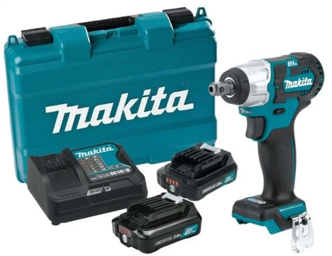 Makita TW161DSAE Slagmoersleutel - 165Nm - 2x 2,0Ah