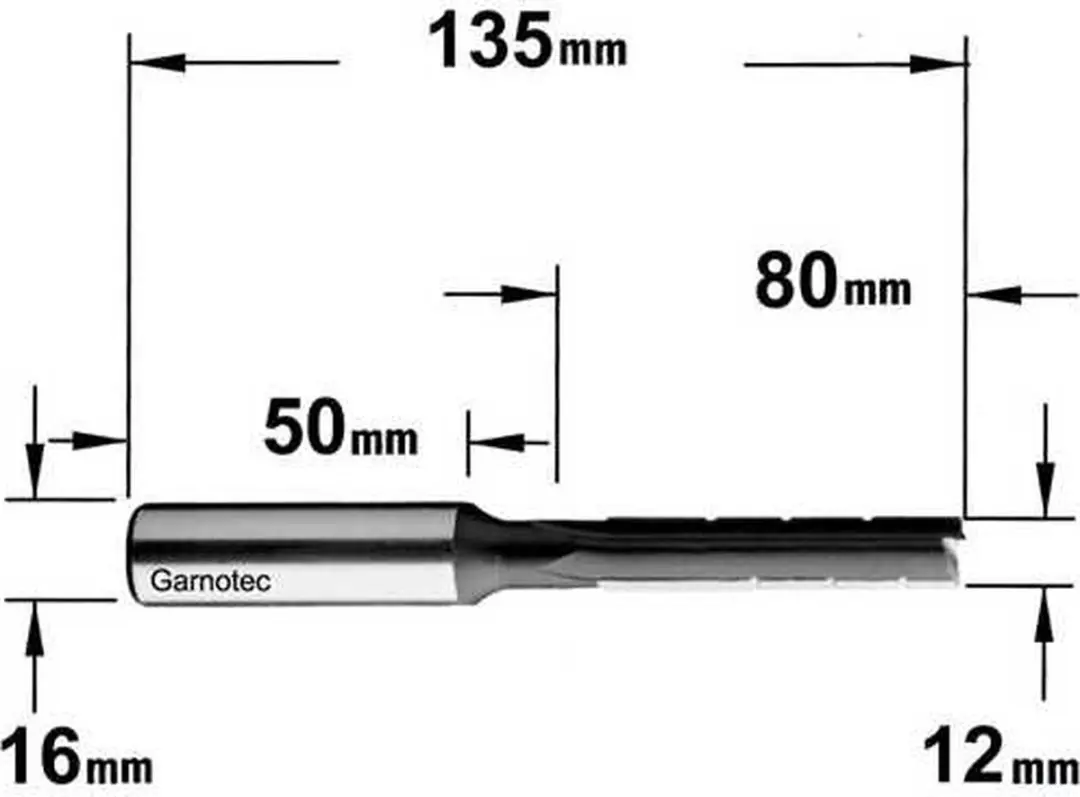 CMT 102.120.31 Langgatboor Rechts 12mm