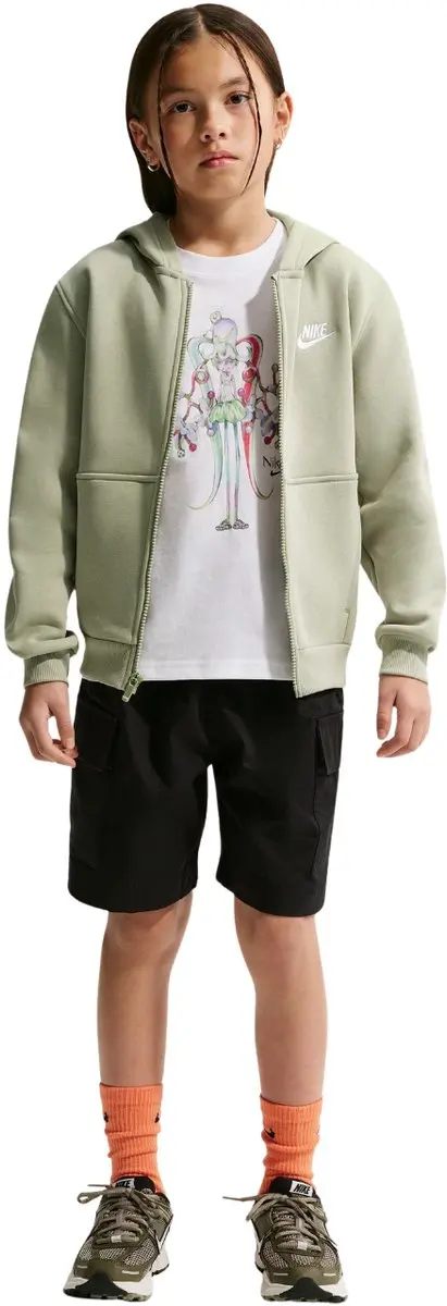Nike Sportswear Club Fleece Sweater Kinderen - Groen XL - afbeelding 6 van 6